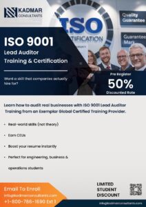 ISO 9001 Lead Auditor