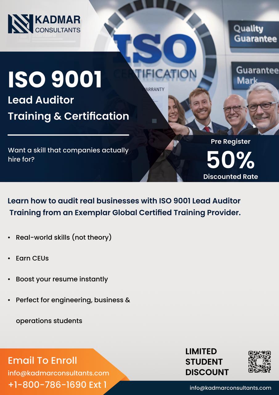 ISO 9001 Lead Auditor